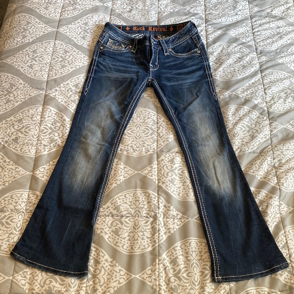 Rock revival Calli size 25 boot cut jeans - Picture 1 of 6